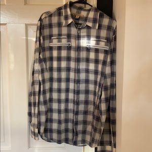 John Varvatos Dual Pocket Button Down Large